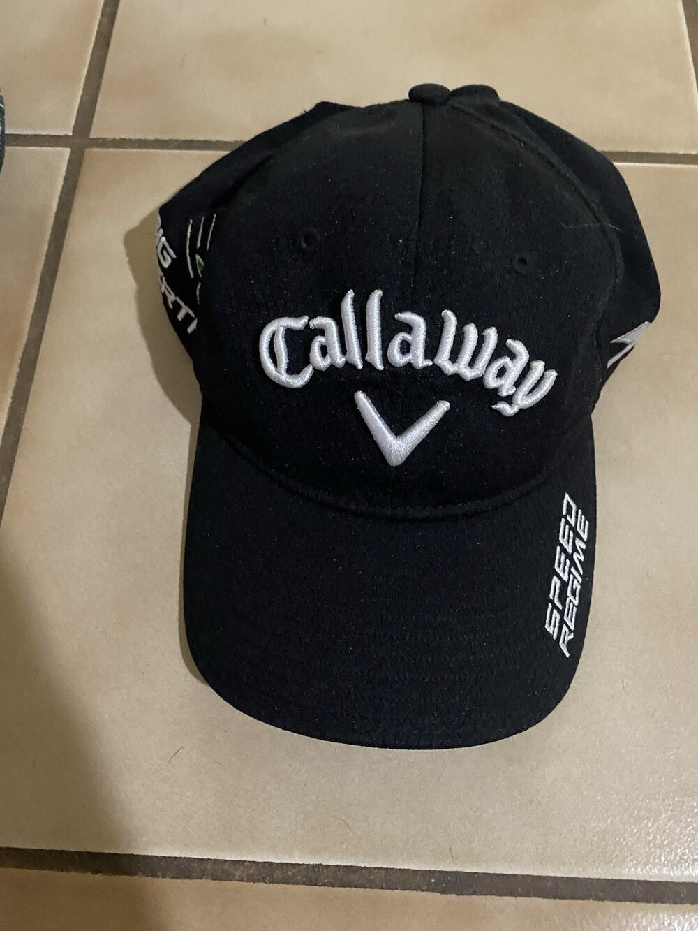 Callaway XR Big Bertha Odyssey Chrome Soft Golf Hat / Cap - Black